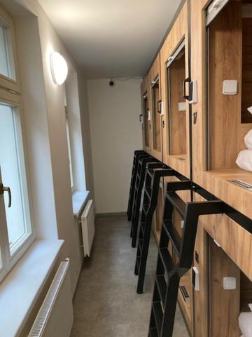 Capsule Hostel Andel Centre Spirit Prag Exteriör bild